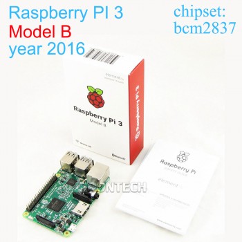 Original 2018 New Raspberry Pi 3 Model B+plus Board 1GB LPDDR2 BCM2837B0 Quad-Core Ras PI3 B,PI 3B with WiFiamp;Bluetooth