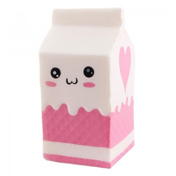 Slow Rising Banana Ice Cream Cute Bread Squishy Milk Box Jumbo Simulate Pendant French Fries Squeeze Stress Stretch Kids Gift