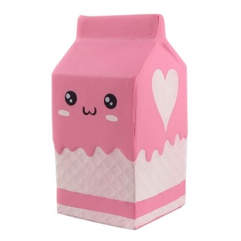 Slow Rising Banana Ice Cream Cute Bread Squishy Milk Box Jumbo Simulate Pendant French Fries Squeeze Stress Stretch Kids Gift