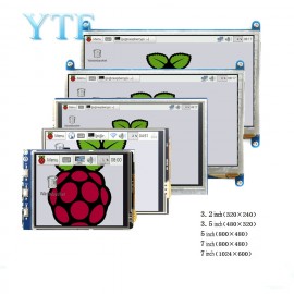 Raspberry pi 3.2/3.5/5/7/10.1 inch touch  HDMI  LCD display module Support Raspberry Pi 2/3 B+