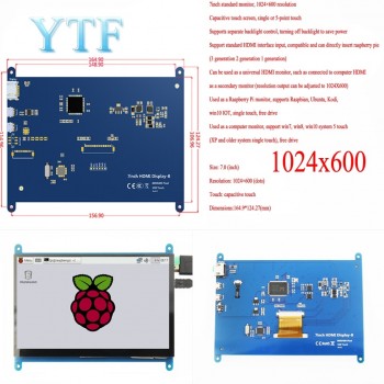 Raspberry pi 3.2/3.5/5/7/10.1 inch touch  HDMI  LCD display module Support Raspberry Pi 2/3 B+