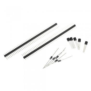 Electronics Component Basic Starter Kit for UNO MEGA2560 Raspberry Pi with LED Precision Potentiometer Buzzer Capacitor Resistor