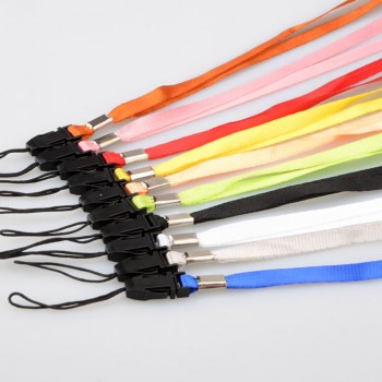 1 Pcs Lanyards Neck Phone Strap For ID Pass Card Badge Gym Key / Mobile Phone USB Holder DIY Hang Rope Lariat Lanyard P15