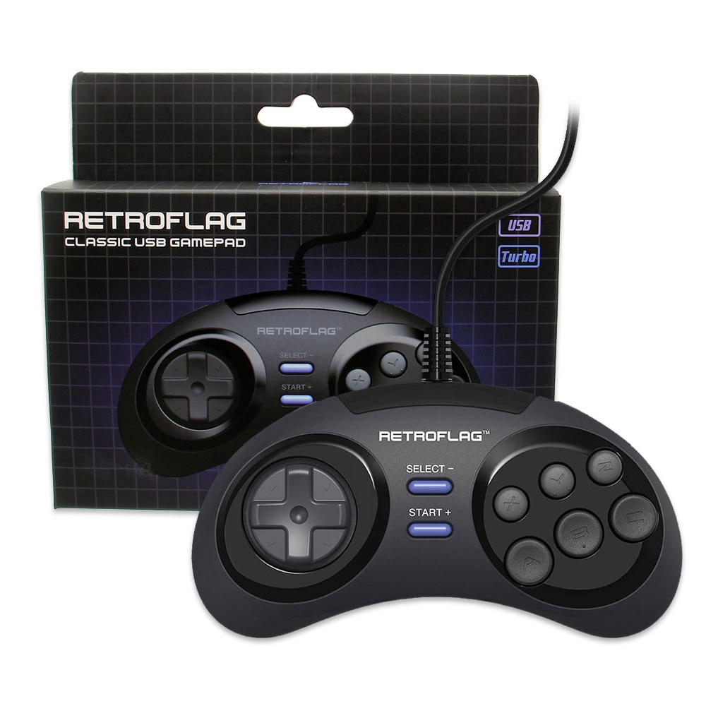 Retroflag MEGAPi/NESPi/SUPERPi Case/Retropie Classic USB Wired Gamepad Game Controller For PC/Switch/Rasbperry Pi 3 Model B+Plus