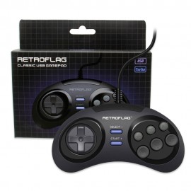 Retroflag MEGAPi/NESPi/SUPERPi Case/Retropie Classic USB Wired Gamepad Game Controller For PC/Switch/Rasbperry Pi 3 Model B+Plus