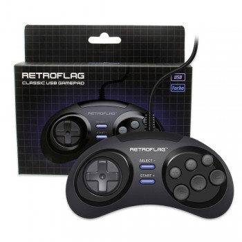 Retroflag MEGAPi/NESPi/SUPERPi Case/Retropie Classic USB Wired Gamepad Game Controller For PC/Switch/Rasbperry Pi 3 Model B+Plus