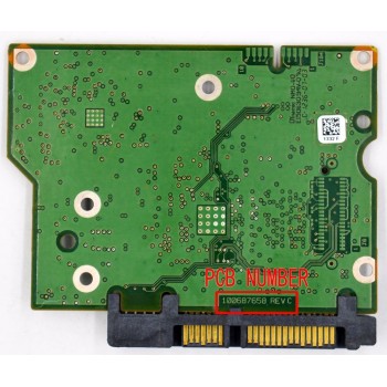 Free shipping HDD PCB  Logic Board/ 100687658 REV C , 100687658 REV B / 1332 / ST3000DM001 , ST1000DM003 , ST2000DM001