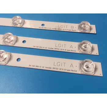 59cm LED backlight for LG 32 TV 32MB25VQ 6916l-1974A 1975A lv320DUE 32LF5800 32LB5610 innotek drt 3.0 32 compatible Brand New