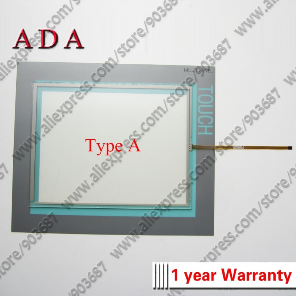 Touch Screen Digitizer for 6AV6 643-0CD01-1AX1 Touch Panel for 6AV6643-0CD01-1AX1 MP277 10 TOUCH with Overlay (protective film)