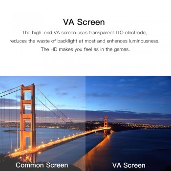 Onebot G32 31.5-Inch Curved LED Gaming Monitor 144Hz 1920*1080P DVI HD Ports amp; DisplayPort 1800R immersive curvature