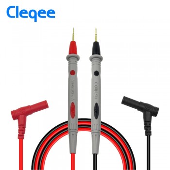 Cleqee Multimeter probes replaceable needles test leads kits probes for digital multimeter cable feeler for multimeter wire tips