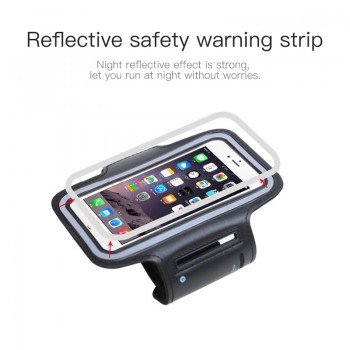 Sport Running Waterproof Armband 4.0~6.5 inch Cell Phone Bag Case For iPhone 7 8 Plus Samsung Xiaomi Huawei Phone Cases Arm Band