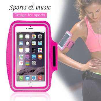Sport Running Waterproof Armband 4.0~6.5 inch Cell Phone Bag Case For iPhone 7 8 Plus Samsung Xiaomi Huawei Phone Cases Arm Band