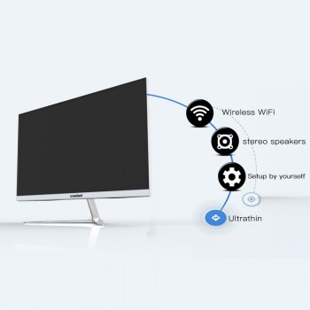 onebot L2416 G4400 120G SSD 4G DDR4 1920*1080 23.8 All-in-one Computer Desktop Dual Core All-In-One PC for Office Bussiness