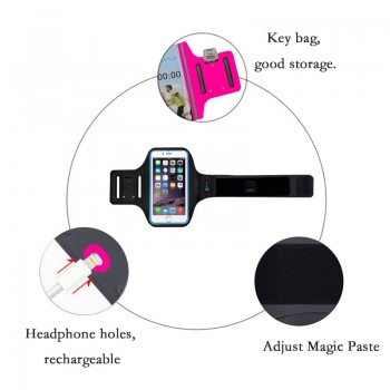 Waterproof Sports Phone Armband For Size 6 inch Running For iPhone Xs Max XR X Armband Case Holder Universal Mobile Brassard