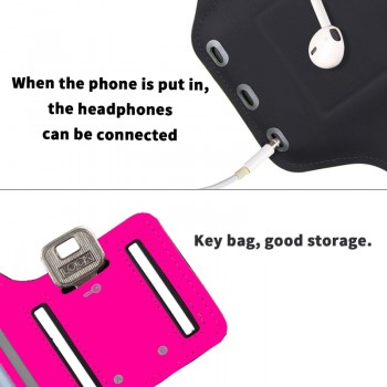 Waterproof Sports Phone Armband For Size 6 inch Running For iPhone Xs Max XR X Armband Case Holder Universal Mobile Brassard