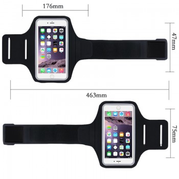 Waterproof Sports Phone Armband For Size 6 inch Running For iPhone Xs Max XR X Armband Case Holder Universal Mobile Brassard