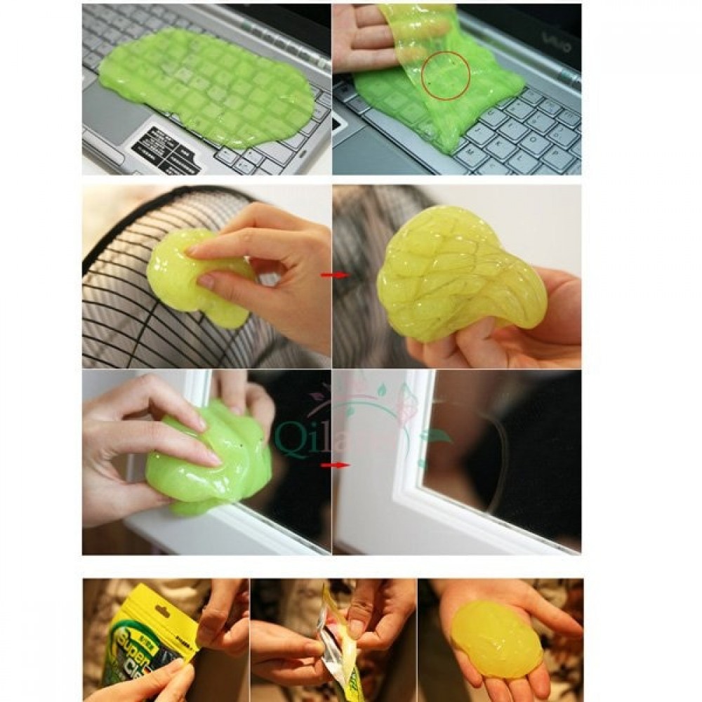 BSBL Eb Hk High-Tech Magic Dust Cleaner Compound Super Clean Slimy Gel For Phone Laptop Pc Computer Keyboard