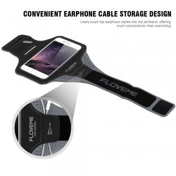 FLOVEME Sport Arm Band Case For Samsung Galaxy S8 S7 S6 Edge S5 Universal For Below 5.5 Inch Moblie Phones Touch Gym