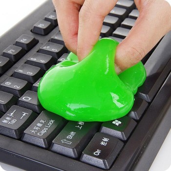 High-Tech Magic Dust Cleaner Compound Clean Slimy Gel For Phone Laptop Pc Computer Keyboard Random Color