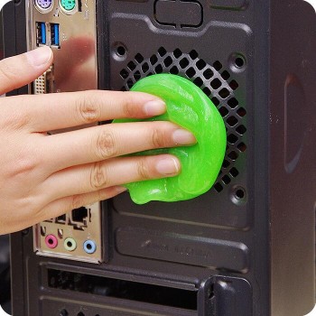 High-Tech Magic Dust Cleaner Compound Clean Slimy Gel For Phone Laptop Pc Computer Keyboard Random Color