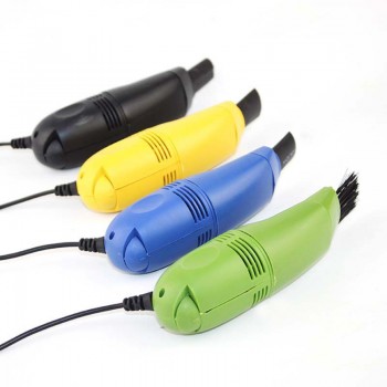 1pc Mini USB Vacuum Computers Laptop Keyboard Cleaner Vacuum Brush