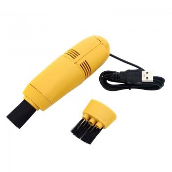 1pc Mini USB Vacuum Computers Laptop Keyboard Cleaner Vacuum Brush