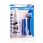 LEORY KCL-1005 LCD TV Screen Cleaning Kit for Desktop Computer Laptop Digital Camera Keyboard Cleaning Solution Cloth Brush Kits