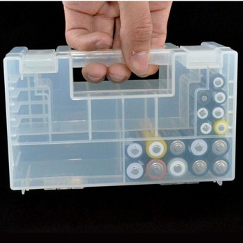 Hot Durable Battery Holder Hard Plastic Case Storage Box for AAA AA 9V Batteries