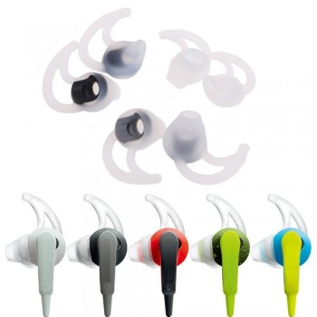 White Soft Replacement Ear Bud Tips For BOSE QC20i QC20 Quiet Comfort Earphones Headphone 3Pairs(S+M+L)