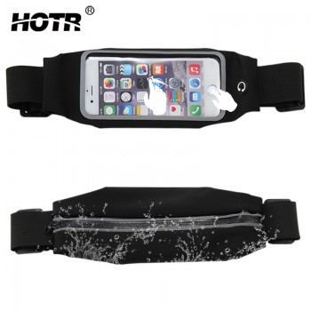 HOTR Gym Running Waist Bag Armband Waterproof Phone Holder Case For iphone X 8 7 7 plus 6 5 Outdoor Sport Jogging Belt Belly Bag