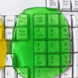Keyboard Cleaning Gel Practical Dust Cleaning Compound Wiper Dust Clean Slimy Gel for Screen Mouse Car Computer Cleaner