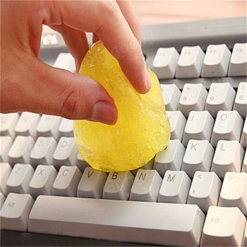 Keyboard Cleaning Gel Practical Dust Cleaning Compound Wiper Dust Clean Slimy Gel for Screen Mouse Car Computer Cleaner