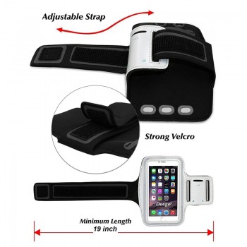 Gym Sports Running Waterproof Armband Case for iPhone 4 5 5S 5C SE 6 6s 7 8 Plus X XS Max XR Phone Case Cover Holder Armband