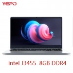 YEPO Notebook Computer 15.6 inch 8GB RAM DDR4 64GB/128GB/256GB SSD intel J3455 Quad Core Laptops With LED FHD Display Ultrabook