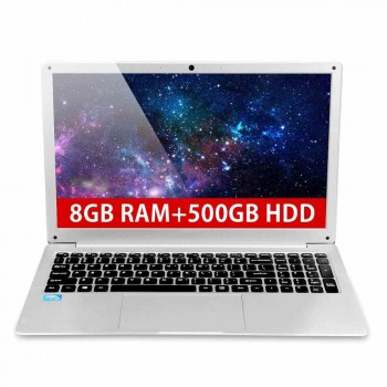 AMOUDO 15.6inch 8GB RAM 500GB/1TB HDD Intel Gemini Lake N4100 Quad Core CPU Windows 10 System Notebook Computer Laptop