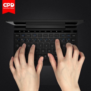GPD Pocket 2 4GB 7 Inch Touch Screen Mini PC Pocket Laptop UMPC Intel Celeron CPU 3965Y Windows 10 System 4GB/128GB( Black)