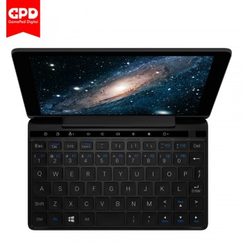 GPD Pocket 2 4GB 7 Inch Touch Screen Mini PC Pocket Laptop UMPC Intel Celeron CPU 3965Y Windows 10 System 4GB/128GB( Black)