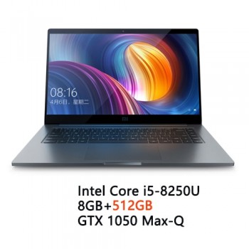 Original Xiaomi Mi Notebook 15.6 Pro GTX 1050 MAX-Q Laptops i5-8250U 4GB GDDR5 256GB DDR4 In Stock