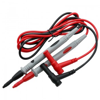 1 Pair Universal Probe Test Leads Pin for Digital Multimeter Needle Tip Meter Multi Meter Tester Lead Probe Wire Pen Cable 20A