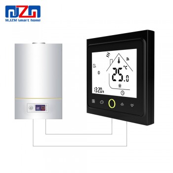 MJZM BGL-002-WiFi Thermostat Temperature Controller for Gas Boiler Alexa Google Home Control Thermoregulator for Warm Room
