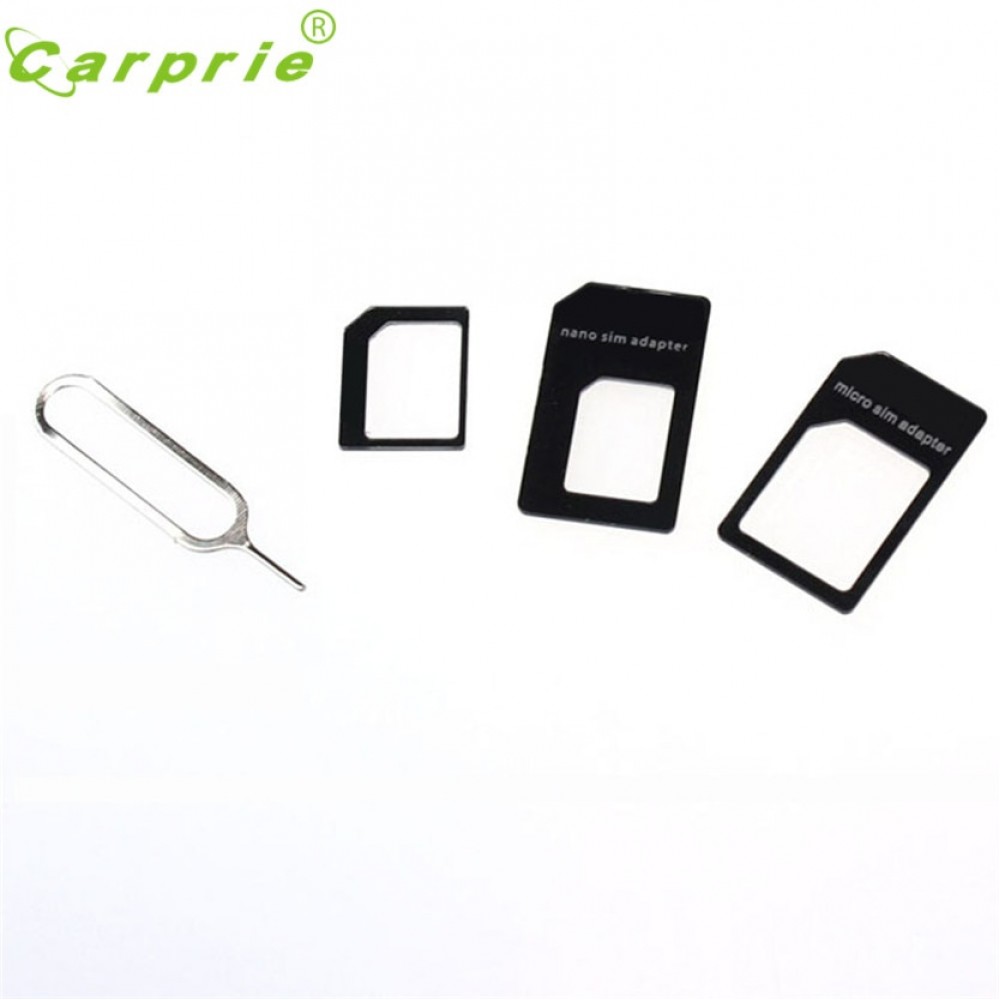 Levert Dropship Retail Version Best Quality With Pin Convert Nano SIM Card to Micro Standard Adapter For iPhone and for Samsung