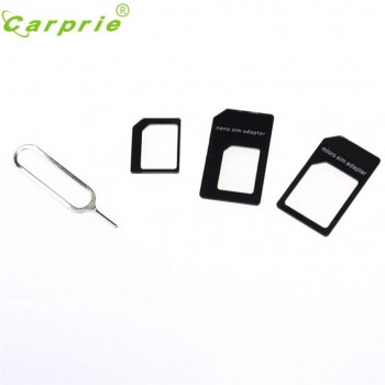 Levert Dropship Retail Version Best Quality With Pin Convert Nano SIM Card to Micro Standard Adapter For iPhone and for Samsung