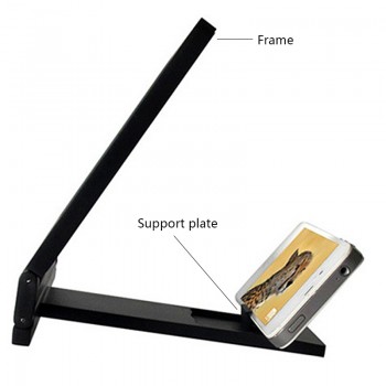 NEW 3D Video Screen Amplifier Mobile Phone Screen Magnifier Eyes Protection Display Folding Enlarged Expander Stand Holder