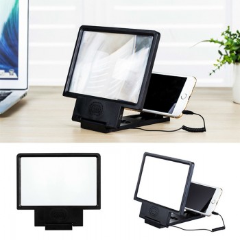 NEW 3D Video Screen Amplifier Mobile Phone Screen Magnifier Eyes Protection Display Folding Enlarged Expander Stand Holder