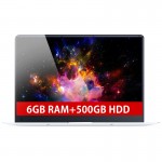 15.6inch 6GB RAM+500GB HDD Intel Quad Core Fast Run CPU Windows 10 System 1920*1080P Full HD Wifi Bluetooth Laptop Notebook