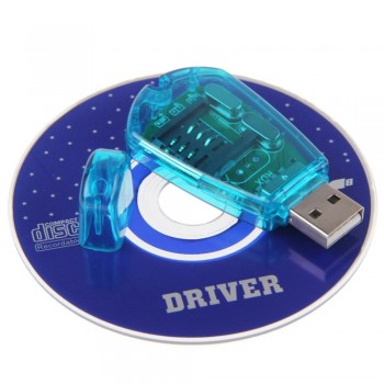 New USB SIM Card Reader Simcard Writer/Copy/Cloner/Backup GSM CDMA WCDMA Cellphone Reader NK-Shopping