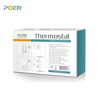 wireless boiler room digital thermoregulator wifi thermostat for warm floor heating weekly programmable Thermostat