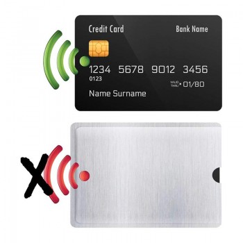 10 Pack RFID Blocking Sleeves Anti Theft RFID Card Protector RFID Blocking Sleeve Identity Anti-Scan Card Sleeve