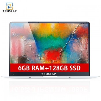 ZEUSLAP-X5 15.6inch 1920X1080P 6GB Ram+128GB SSD Windows 10 system Ultrathin Quad Core Fast Boot  Laptop Netbook Computer